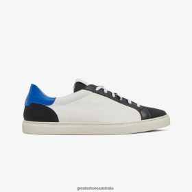 GREATS Royale Australia - GREATS The Reign Retro Blue Black Shoes 4PTN6429