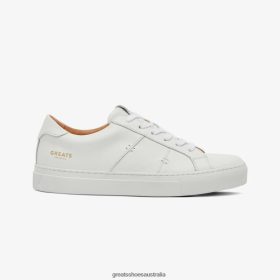 GREATS Royale Australia - GREATS The Royale 2.0 Blanco Shoes 4PTN64131