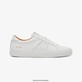 GREATS Royale Australia - GREATS The Royale 2.0 Perforated Blanco Shoes 4PTN6414