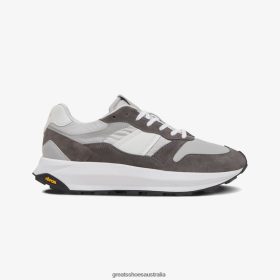 GREATS Shoes Australia - GREATS The BRC Runner Grey Multi Shoes 4PTN6445