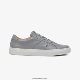 GREATS Shoes Australia - GREATS The Royale 2.0 Ash Grey Shoes 4PTN646