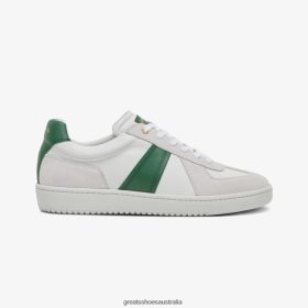 GREATS Sneakers Australia - GREATS The GAT Sneaker Blanco Green Shoes 4PTN6422