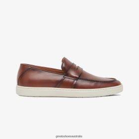 GREATS Sneakers Australia - GREATS The Paros Penny Loafer Cuoio Shoes 4PTN6473