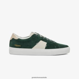 GREATS Sneakers Australia - GREATS The Royale 2.0 Green Shoes 4PTN6410