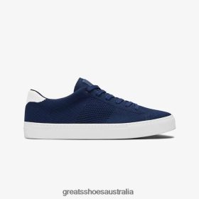 GREATS Sneakers Australia - GREATS The Royale Knit Navy White Shoes 4PTN6452